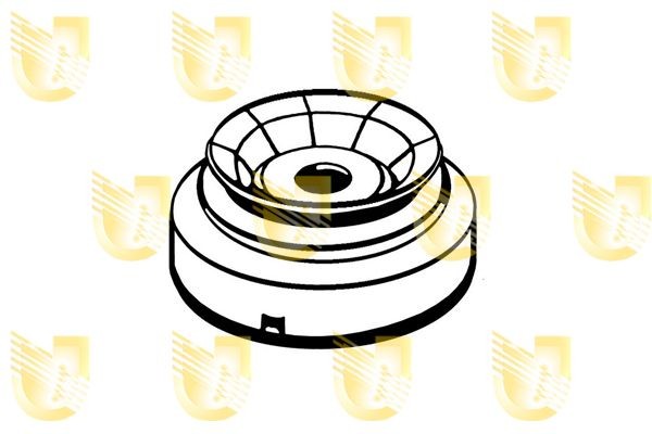 UNIGOM Coupelle d'amortisseur 391146 Volkswagen LT Semelle de suspension UNIGOM 391146