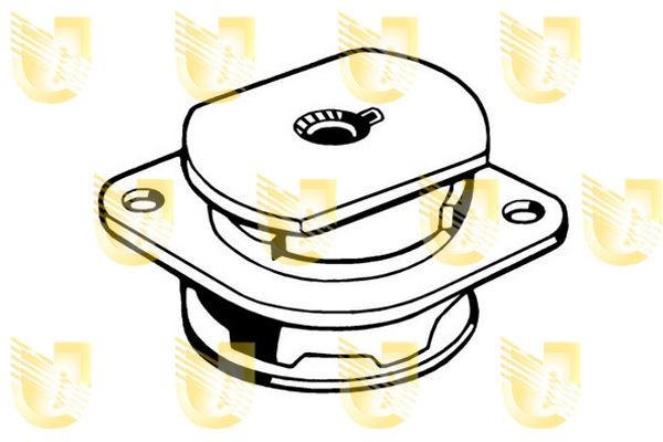 UNIGOM Motorsteunlager 395336 395336 UNIGOM Motorlager Fiat 146 prijs