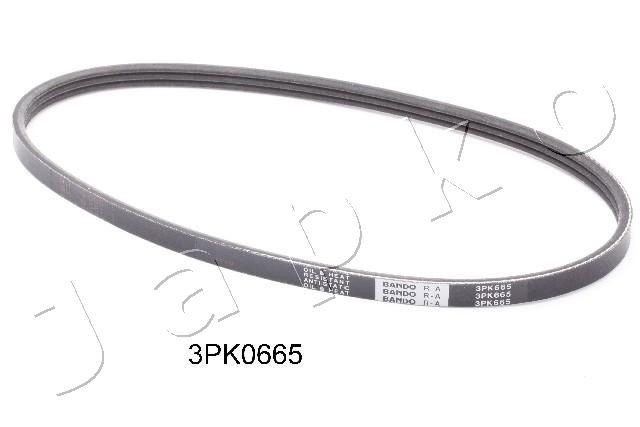 JAPKO Ķīļrievu siksna 3PK665 3PK665 Rievsiksna JAPKO MERCEDES-BENZ 124 sērija