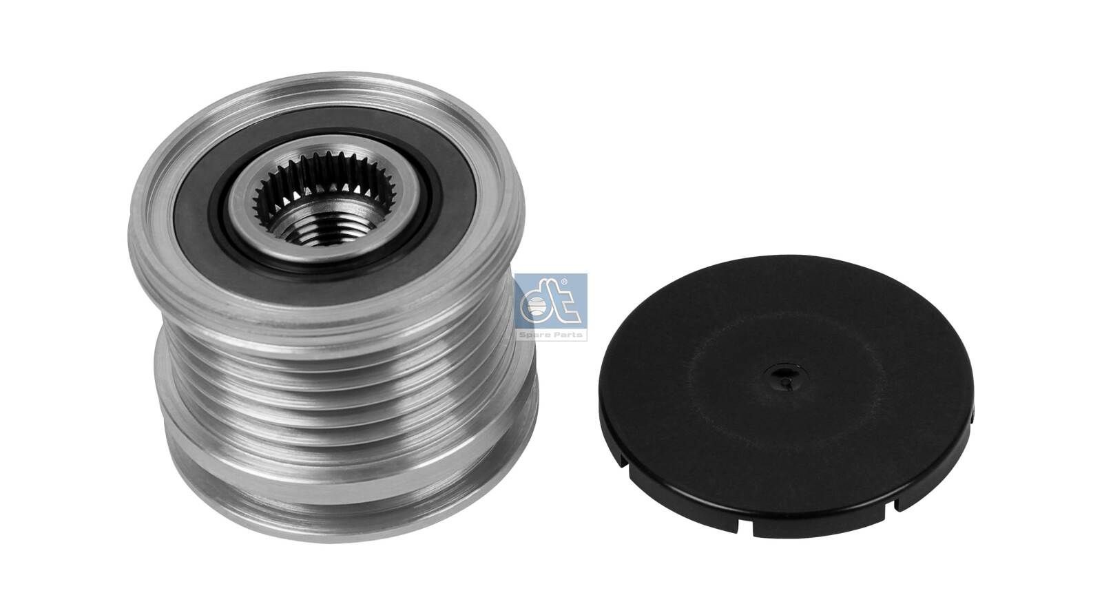 Hihnapyörä, laturi DT Spare Parts 4.67897 DT Spare Parts 4.67897 MERCEDES-BENZ C-sarja 2017 Laturin hihnapyörä