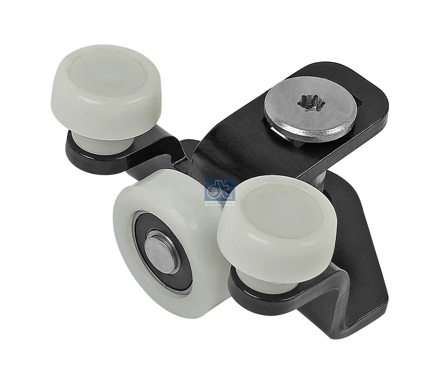 DT Spare Parts Rulleføring, skyvedør 4.68342SP DT Spare Parts 4.68342SP Dører tilbehør Sprinter 3-T Flatvogn lastebil/Chassis (W906) pris