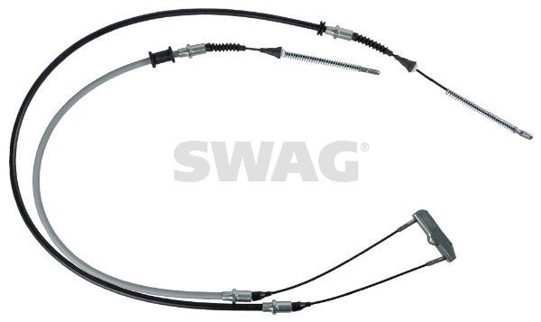 SWAG Handbromsvajer 40 90 4666 OPEL Kadett E Sedan (T85) Handbroms SWAG 40 90 4666