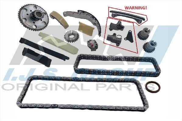 Kit catena distribuzione IJS GROUP 40-1147FK IJS GROUP 40-1147FK Kit catena Nissan PATHFINDER 2012