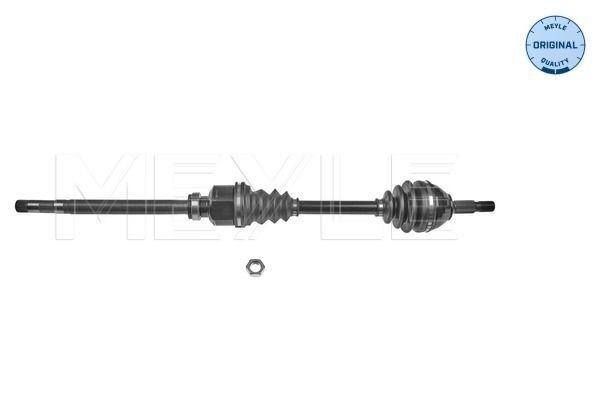 MEYLE Wał napędowy 40-14 498 0044 Układ napędowy CITROËN Jumpy II MPV (VF7): Wał napędowy MEYLE 40-14 498 0044