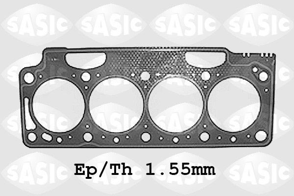 SASIC Pakking, cilinderkop 4000432QX 4000432QX Koppakking SASIC RENAULT KADJAR