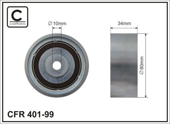CAFFARO Galoppino / Guidacinghia, Cinghia dentata 401-99 401-99 costo Galoppino / guidacinghia, cinghia dentata Volkswagen TIGUAN CAFFARO