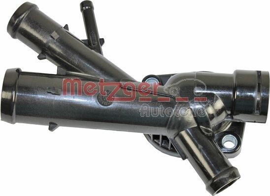 METZGER Coolant Flange 4010126 METZGER 4010126 MAZDA 6 Box Body / Estate (GJ) water outlet replacement