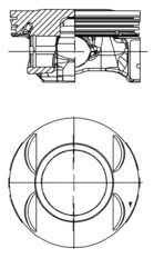 KOLBENSCHMIDT Πιστόνι 40199610 KOLBENSCHMIDT 40199610 Πιστονι Chrysler GRAND VOYAGER φθηνά