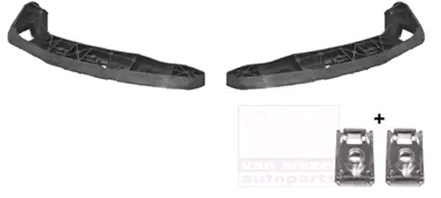 VAN WEZEL Holder, støtfanger 4034539 Støtfanger holder VAN WEZEL Isuzu D-MAX 4034539