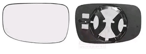 VAN WEZEL Κρύσταλλο καθρέφτη, εξωτ. καθρέφτης 4038831 Καθρέφτης VAN WEZEL Peugeot 308 4038831