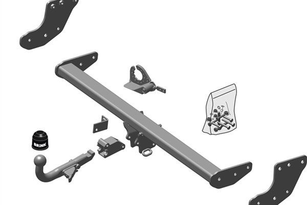 BRINK Piekabes āķis 404400 BRINK 404400 Piekabes āķi Lada 2107 lēti