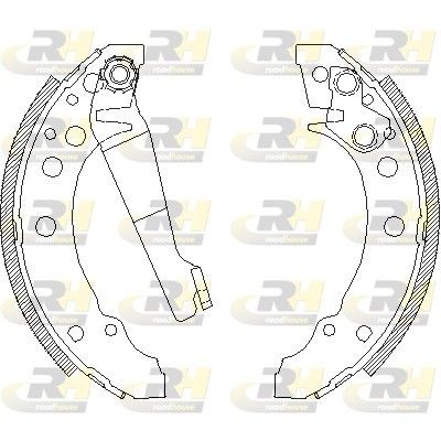 ROADHOUSE Remschoenset 4045.00 4045.00 ROADHOUSE Remschoenset Volkswagen goedkoop