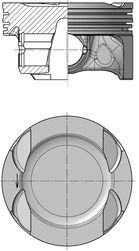 KOLBENSCHMIDT Piston 40631600 40631600 KOLBENSCHMIDT piston for BMW 2 Series