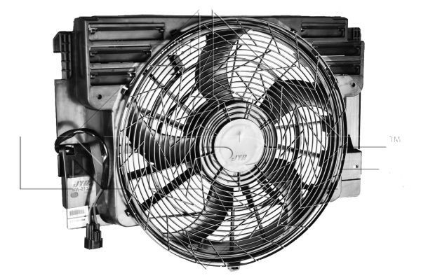 Βεντιλατέρ NRF 47217 NRF 47217: Βεντιλατέρ BMW X5 2004