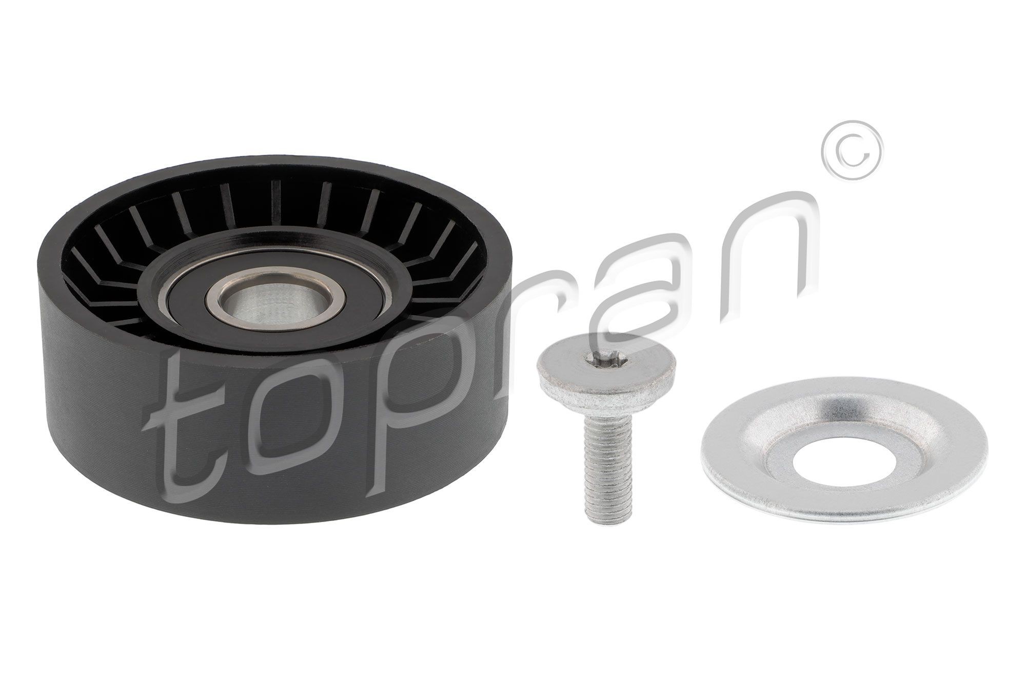 TOPRAN Styrrulle, drivrem 408 443 408 443 TOPRAN löprulle drivrem Ford KA