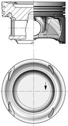 Piston KOLBENSCHMIDT 40859600 KOLBENSCHMIDT 40859600 Piston moteur MERCEDES-BENZ Classe A 2018