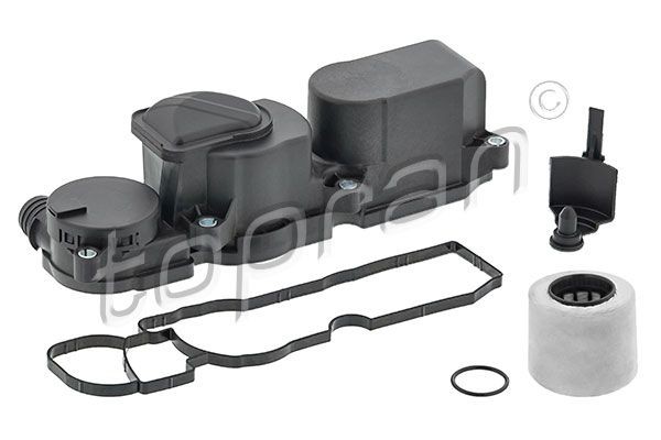 TOPRAN Olieudskiller, udluftning af krumtaphus 409 284 409 284 Krumtapsudluftning HYUNDAI TERRACAN TOPRAN