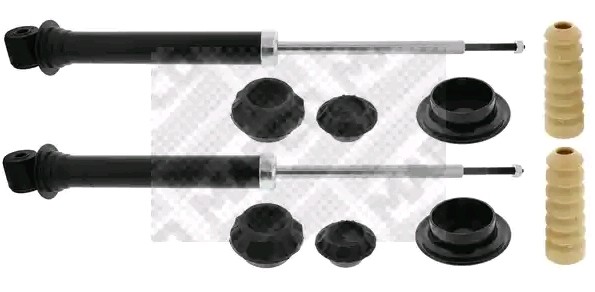 MAPCO Σετ ανάρτησης, αμορτισέρ 40910 Σετ αμορτισέρ ελατήρια MAPCO TAUNUS 40910 φθηνά