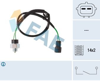 FAE Kontakt, baklygte 41281 Kontakt baklygte FAE M-klasse 41281 billig