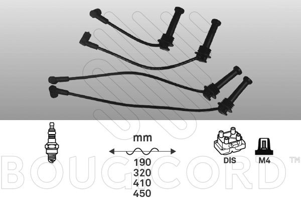 EFI AUTOMOTIVE Kit cavi candele 4178 Costo Cavi candele EFI AUTOMOTIVE MAZDA 4178