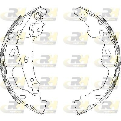 ROADHOUSE Remschoenset 4187.00 4187.00 ROADHOUSE Remschoen Peugeot goedkoop