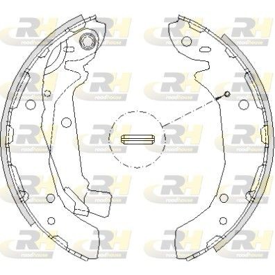 ROADHOUSE Bromsbacksats 4197.00 4197.00 Bromsbackar ROADHOUSE HYUNDAI SANTA FE
