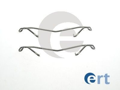 ERT Kit d'accessoires, plaquette de frein à disque 420013 Fiat PANDA Kit d'accessoires, plaquette de frein à disque ERT 420013