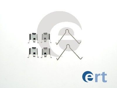 ERT Jarrupalojen asennussarja 420015 420015 ERT Tarvikesarja, jarrupala Smart CITY-COUPE hinta