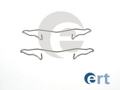 ERT Monteringssett, bremseklosser 420035 Tibehørsett, skivebremse belegg ERT LACETTI 420035 billige