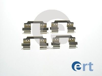 ERT Accessory Kit, disc brake pads 420055 Mercedes E-Class ERT brake pad fitting kit 420055