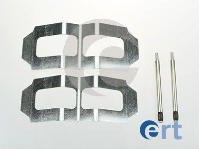 ERT Accessory Kit, disc brake pads 420063 MERCEDES-BENZ E-Class ERT brake pad fitting kit 420063