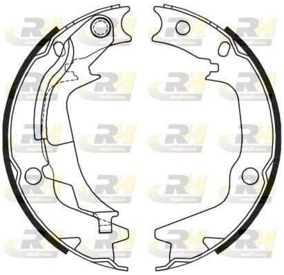 ROADHOUSE Handbromsbackar 4244.00 4244.00 ROADHOUSE handbromsbackar Hyundai SANTA FE