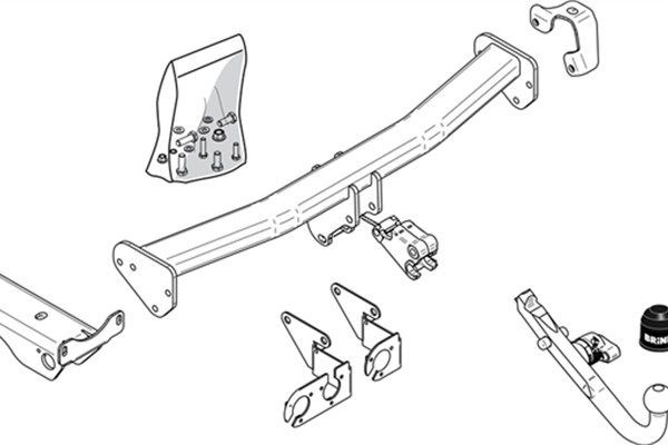 Attelage BRINK 424800 BRINK 424800 Kit attelage et faisceau LAND ROVER FREELANDER 2002