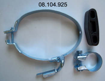 EBERSPÄCHER Monteringssats, ljuddämpare 08.104.925 08.104.925 EBERSPÄCHER fjäder avgasrör OPEL MERIVA