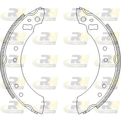 ROADHOUSE Bremsesko sett 4253.00 ROADHOUSE 4253.00 Bremsesko sett Marina III pris