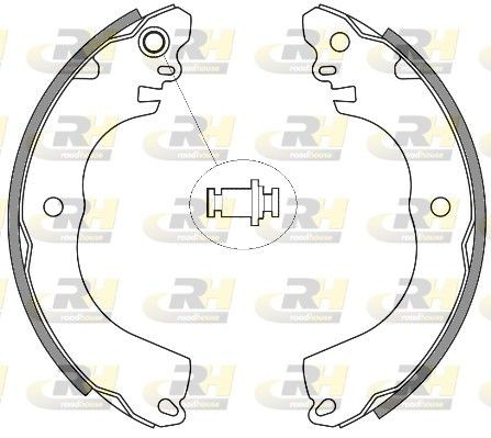 ROADHOUSE Remschoenset 4257.00 ROADHOUSE Remschoenen PEUGEOT 4257.00