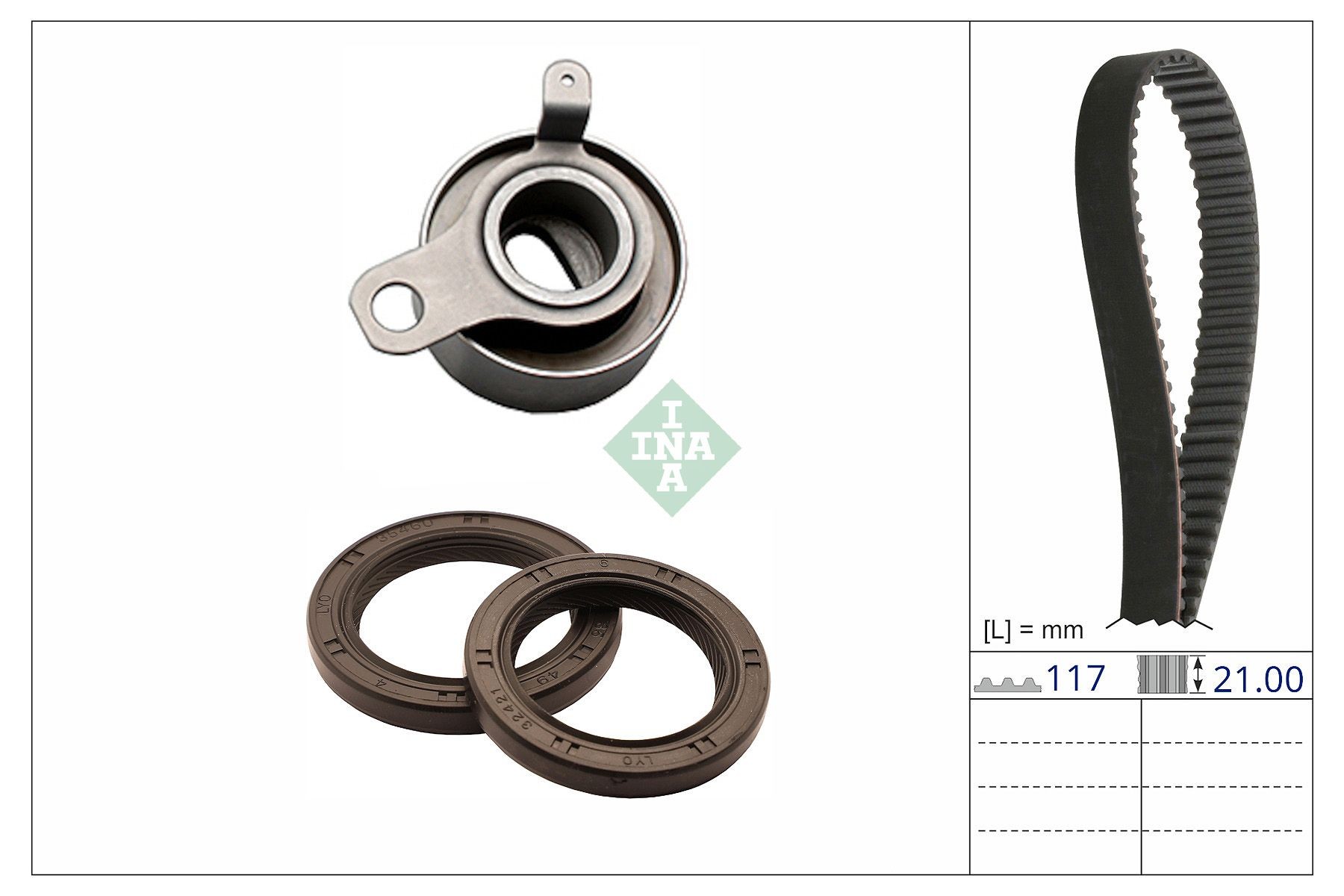 INA Vačkový hriadeľ 428 0028 10 Sada vačkového hriadeľa INA Mercedes-Benz /8 428 0028 10