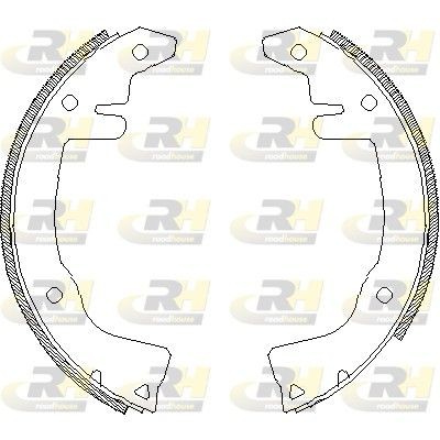 ROADHOUSE Remschoenset 4281.00 Renault 19 Remschoen ROADHOUSE 4281.00