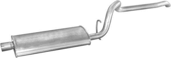 Rear silencer POLMO 43.01 POLMO 43.01 2025 JEEP WRANGLER exhaust silencer replacement