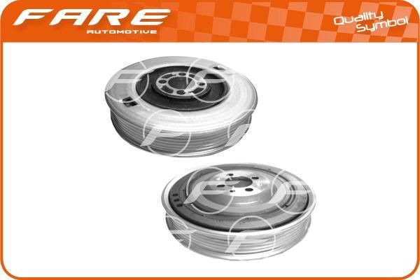 FARE SA Puleggia cinghia albero a gomiti 4308 FARE SA 4308 Puleggia smorzatrice Opel ZAFIRA originali