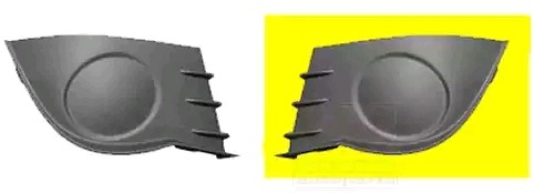 VAN WEZEL Grille de ventilation, pare-chocs 4331591 VAN WEZEL 4331591 Grille de pare-chocs Renault Twingo 3 prix