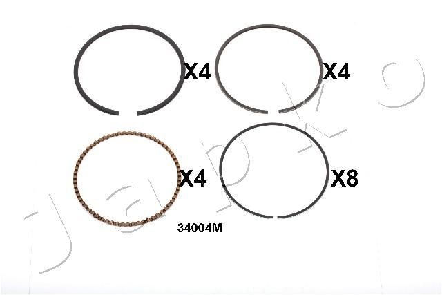 JAPKO Δακτύλιος εμβόλου 434004JM JAPKO Ελατηρια εμβολου SUBARU 434004JM