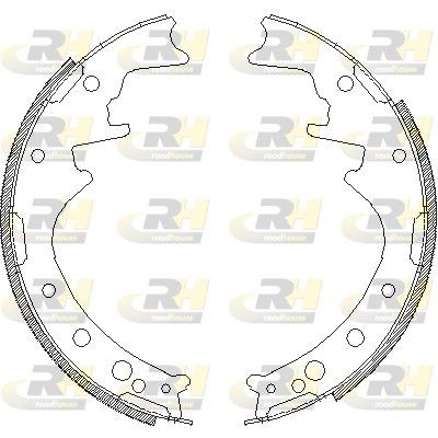 ROADHOUSE Bremsesko sett 4342.00 4342.00 ROADHOUSE Bremsesko Toyota billige