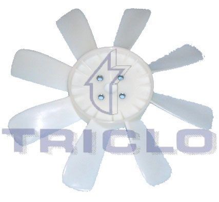 TRICLO Hélice du ventilateur de refroidissement moteur 435540 Helice moto ventilateur du radiateur moteur TRICLO COROLLA 435540 pas cher