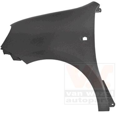 VAN WEZEL Φτερό 4368655 VAN WEZEL 4368655 Φτερό Citroën C1 γνήσια