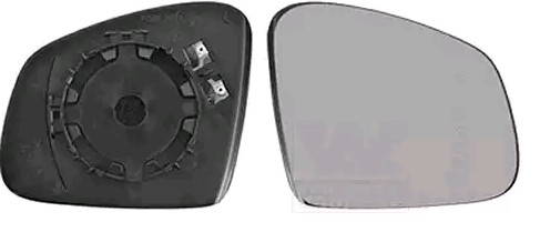 Spiegelglas, buitenspiegel VAN WEZEL 4368838 VAN WEZEL 4368838 Spiegels rechts en links Smart FORFOUR 2005