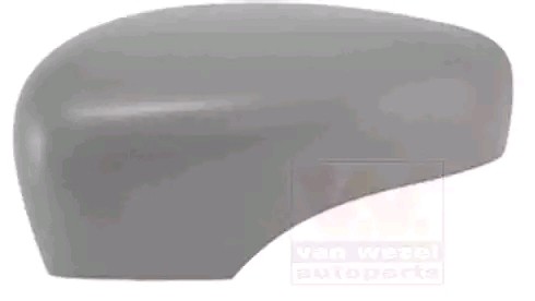 VAN WEZEL Cover, outside mirror 4373843 NISSAN QASHQAI VAN WEZEL wing mirror cover 4373843