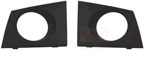 VAN WEZEL Grelha de ventilador, pára-choques 4375499 VAN WEZEL 4375499 Grelha de ventilador, pára-choques