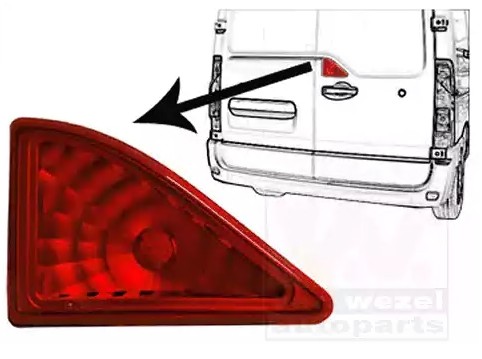 Papildus bremžu signāla lukturis VAN WEZEL 4388929 VAN WEZEL 4388929 Papildus bremžu signāla lukturis OPEL SIGNUM 2007