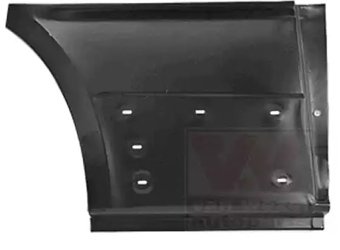 VAN WEZEL Kylkipaneeli 4394142 4394142 VAN WEZEL Etupyöräkotelo ja takapyöräkotelo RENAULT RAPID Kasten